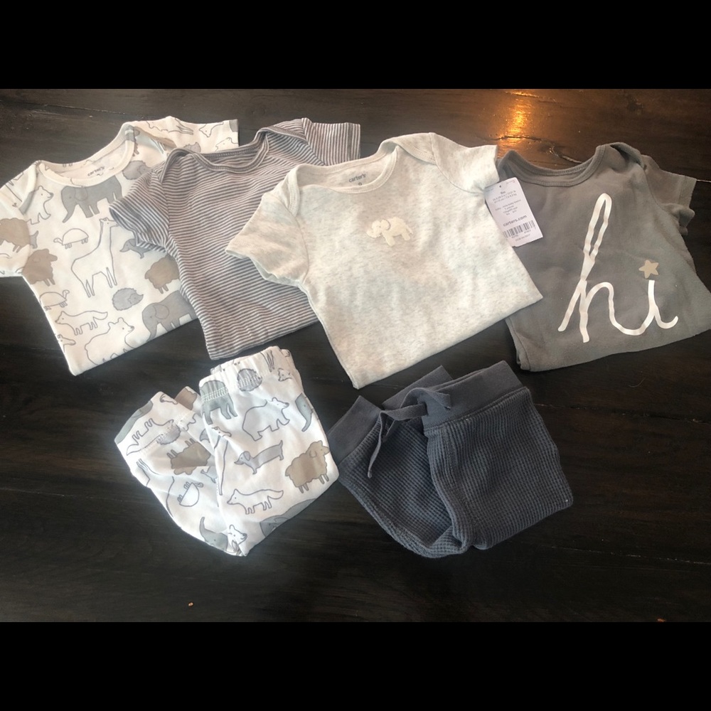 Unisex 7 piece Carter’s Lot